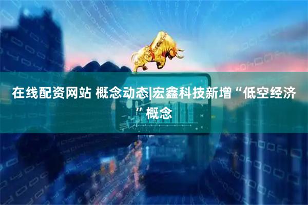 在线配资网站 概念动态|宏鑫科技新增“低空经济”概念